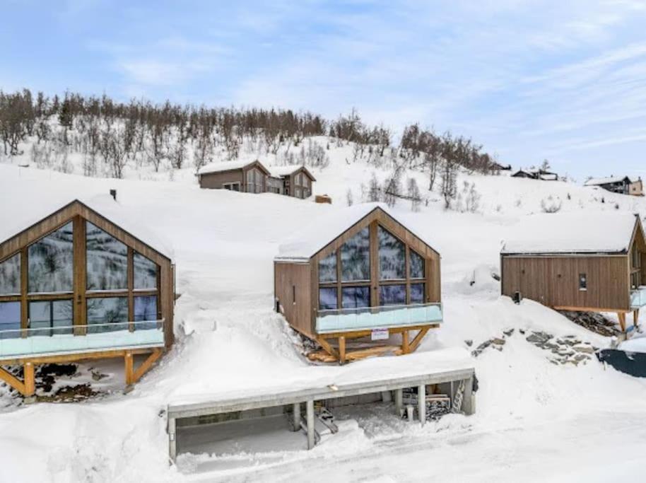 Flygende Utsiktshytte Med Magisk Utsikt Sogndal Bagian luar foto